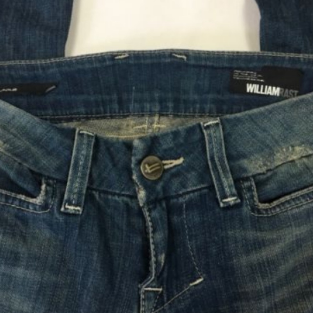 WILLIAM RAST SAVORY LOW RISE JEANS SIZE 25 - Picture 5 of 8